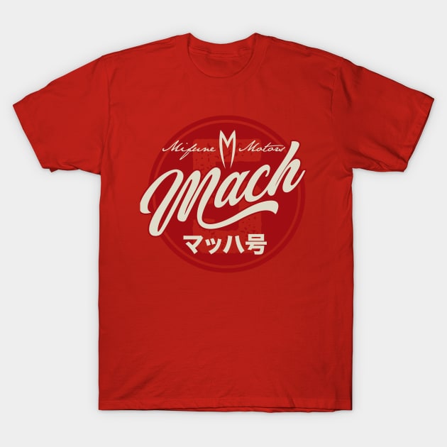 Mach 5 T-Shirt by MindsparkCreative